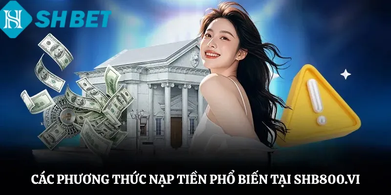 Các Phương Thức Nạp Tiền Phổ Biến Tại SHB800.VI