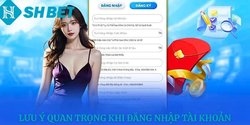Lưu Ý Quan Trọng Khi Đăng Nhập Tài Khoản
